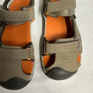 Teva Kids Sandals - Tan and Orange adjustable
